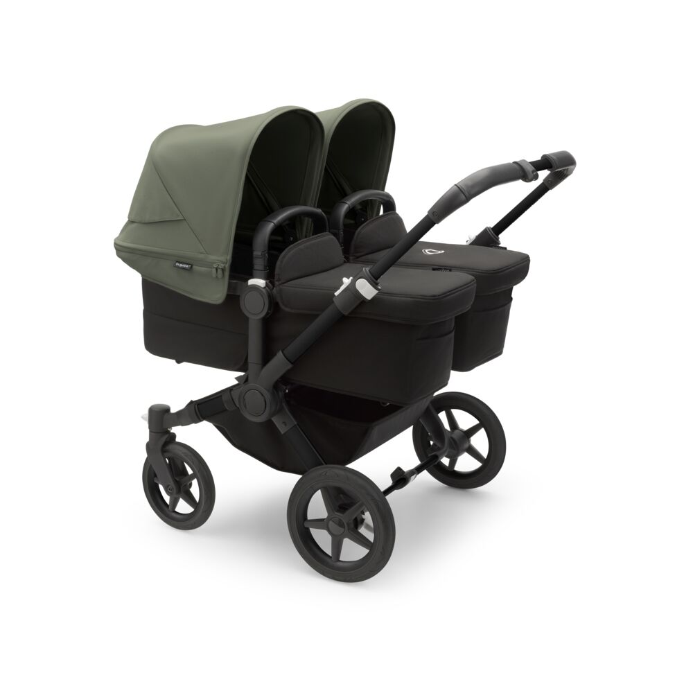 Bugaboo Donkey 5 Twin Black Forest Green Midnight Black