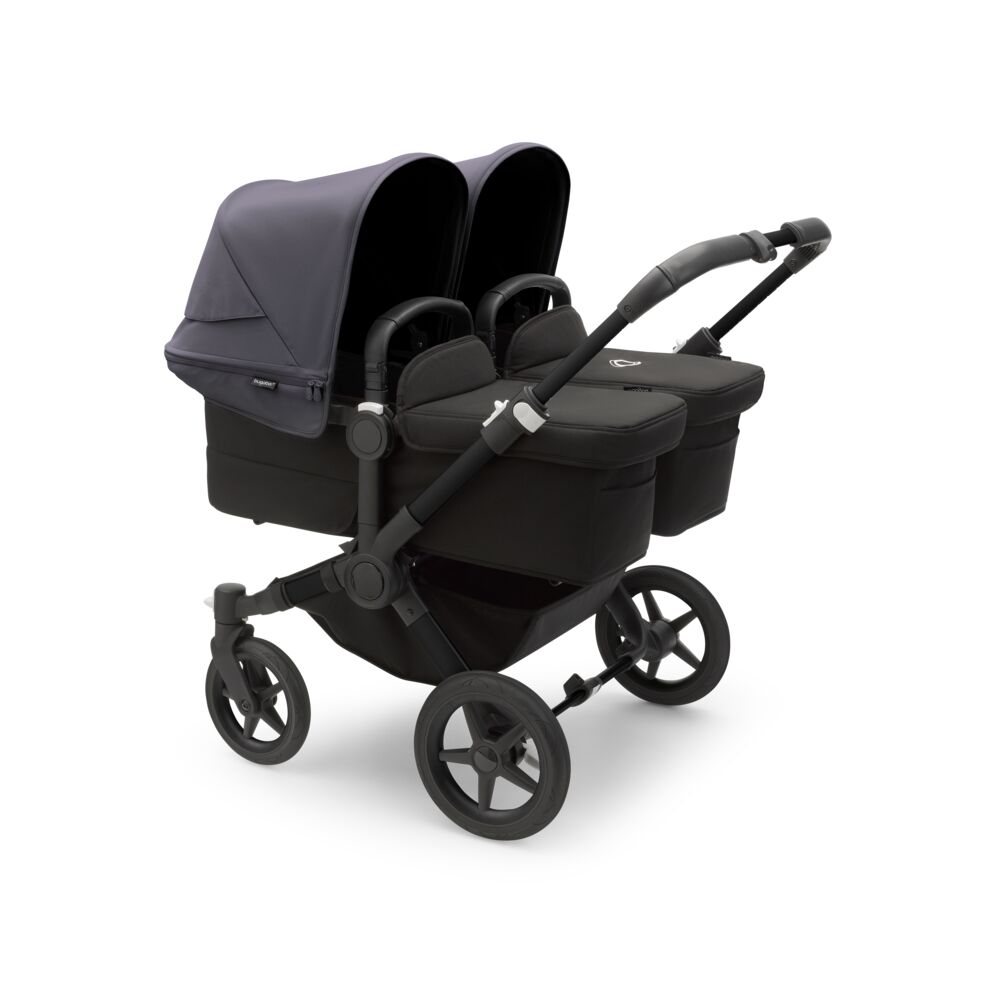 Bugaboo Donkey 5 Twin Black Stormy Blue Midnight Black