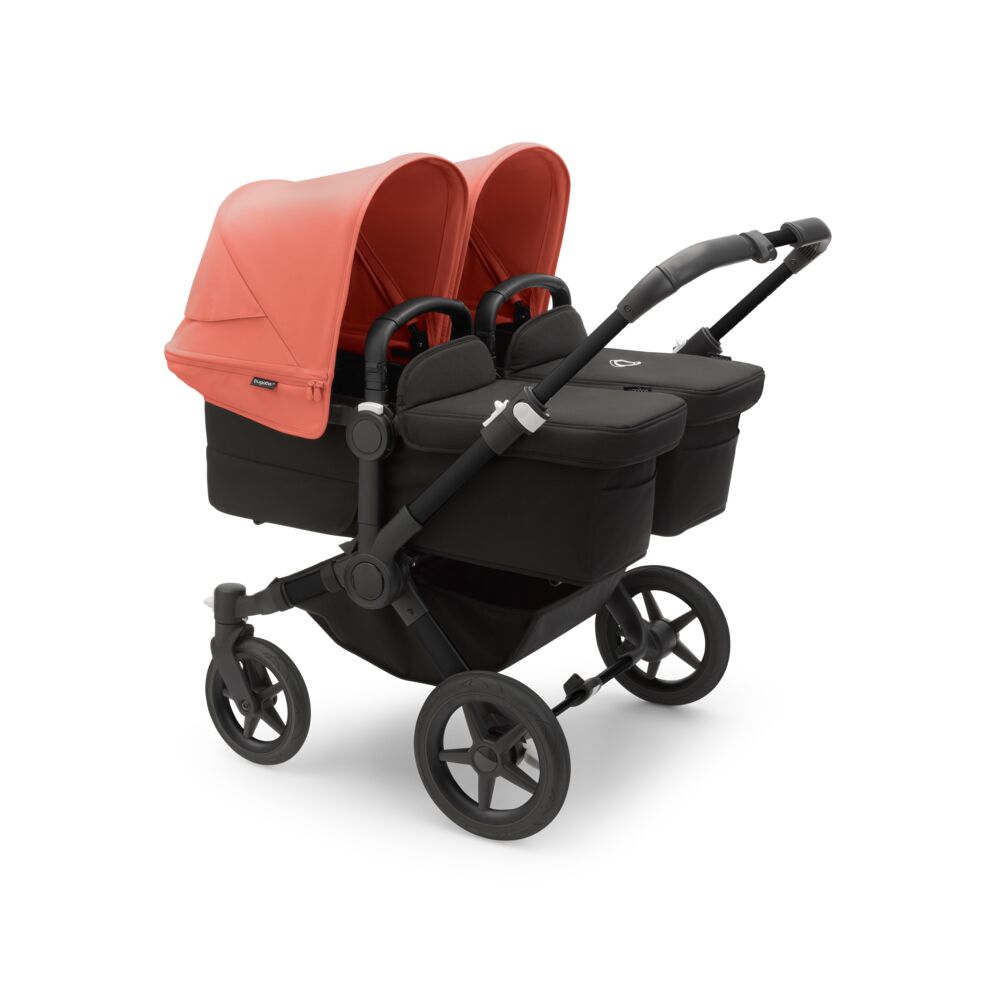 Bugaboo Donkey 5 Twin Black Sunrise Red Midnight Black