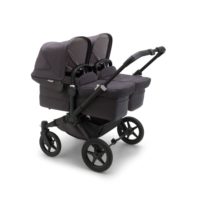 Bugaboo Donkey 5 Twin Black Washed Black Mineral