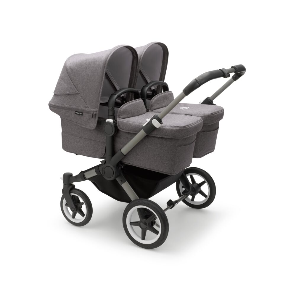 Bugaboo Donkey 5 Twin Graphite Grey Melange Grey Melange