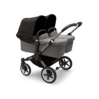 Bugaboo Donkey 5 Twin Graphite Midnight Black Grey Melange