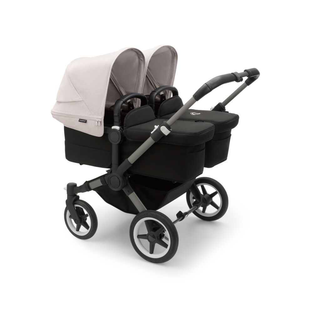 Bugaboo Donkey 5 Twin Graphite Misty White Midnight Black