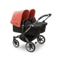 Bugaboo Donkey 5 Twin Graphite Sunrise Red Midnight Black