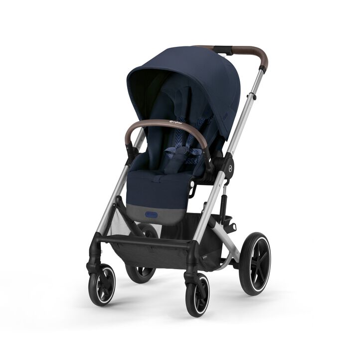 Cybex Balios S Lux 2023 Ocean Blue Silver Frame