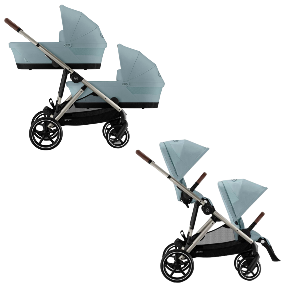 Cybex Gazelle S – kompletny zestaw dla bliźniąt