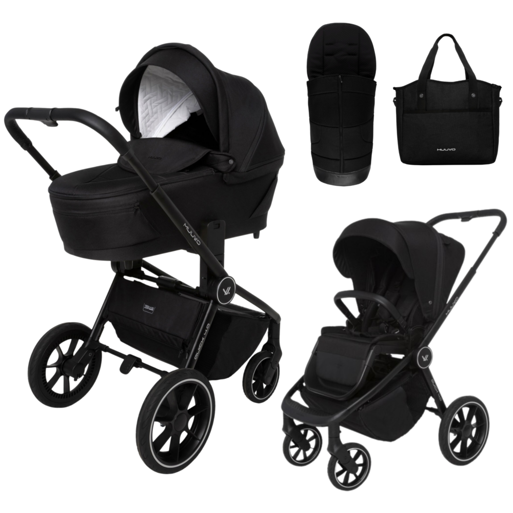 Muuvo Quick 4.0 2w1 Classic Black