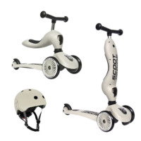 Scoot and Ride Highwaykick 1 – zestaw z kaskiem S/M