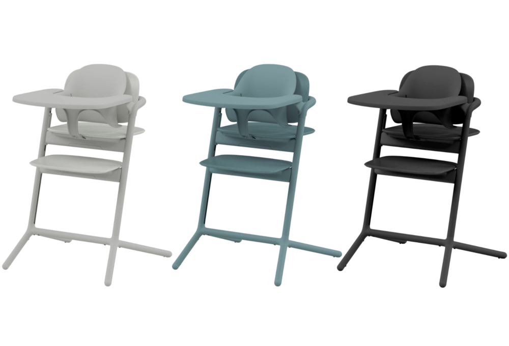 Cybex Lemo Chair ブラック Cybex Lemo Zestaw 4w1 Black | Elegancka Czerń | TOMI