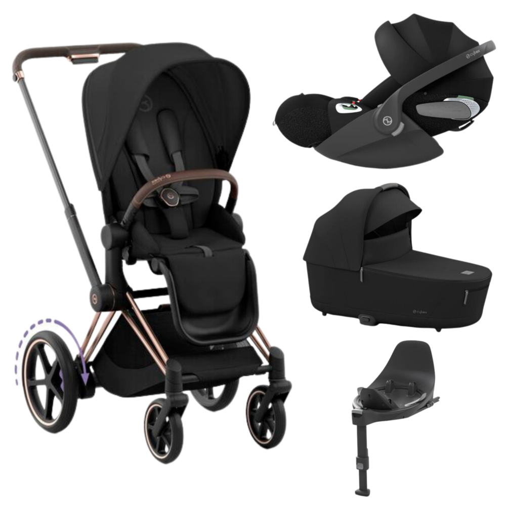 Cybex e-Priam 4w1 – wózek z Cloud T i bazą