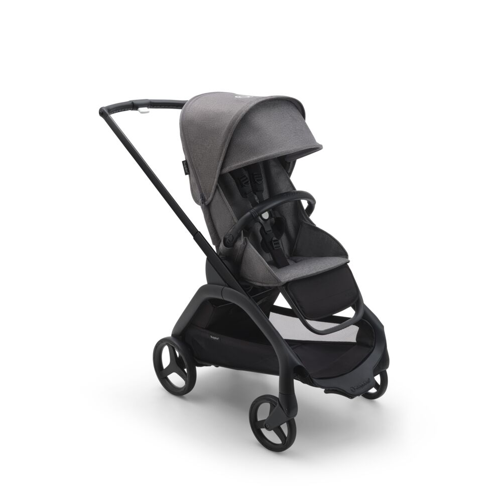 Bugaboo Dragonfly Black Grey Melange Grey Melange