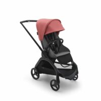 Bugaboo Dragonfly Black Grey Melange Sunrise Red