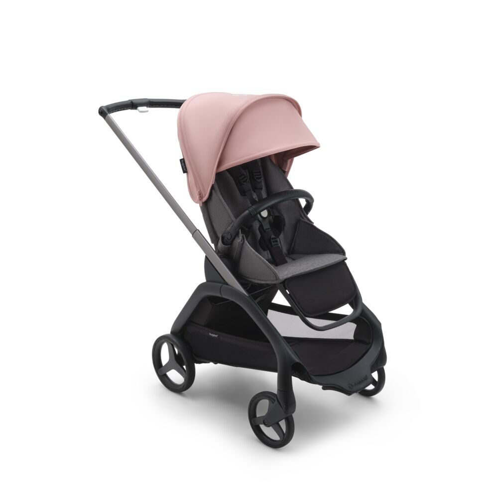 Bugaboo Dragonfly Graphite Grey Melange Morning Pink