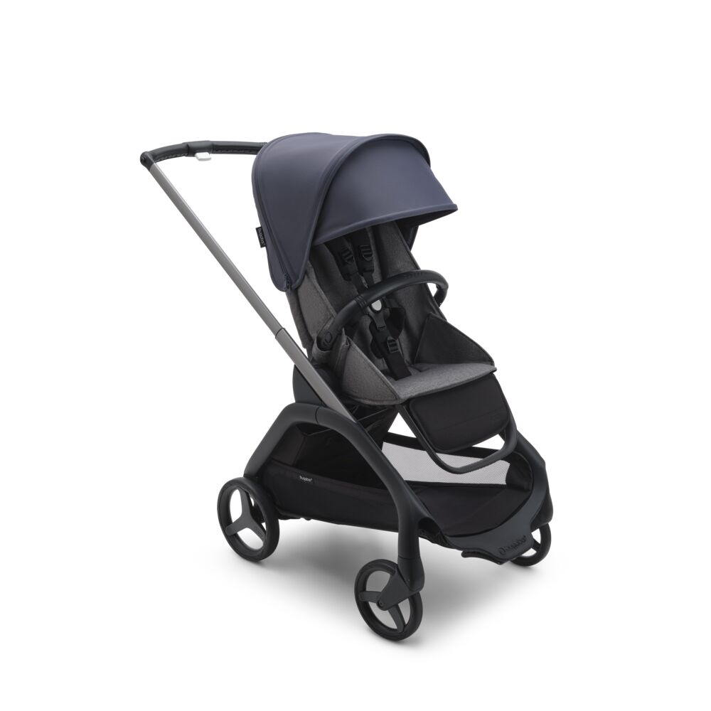Bugaboo Dragonfly Graphite Grey Melange Stormy Blue