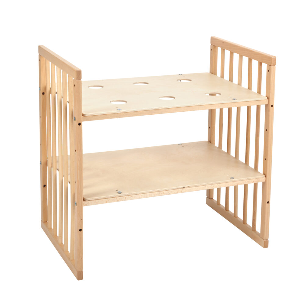 Waldin Łóżeczko Owalne 7w1 - zestaw z pełnym wyposażeniem - obrazek 4