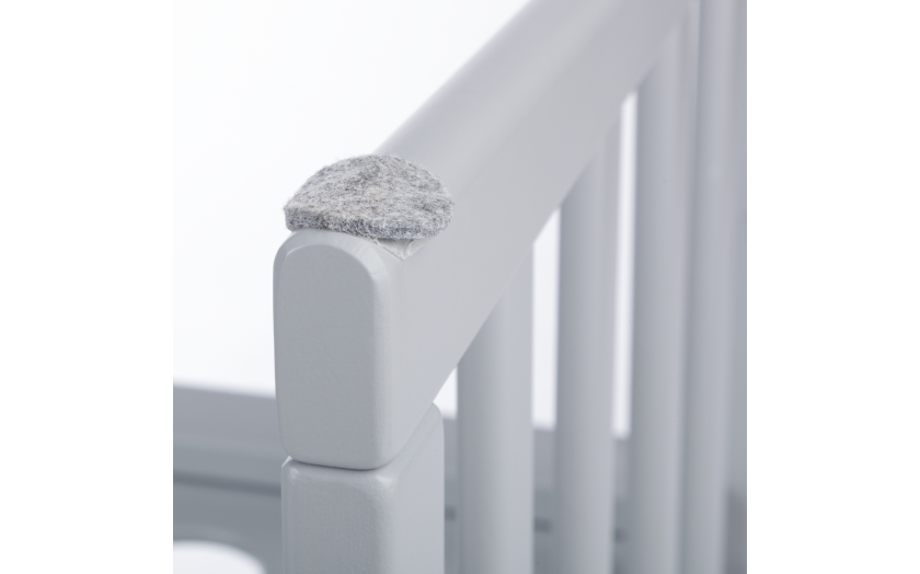 Waldin Łóżeczko Owalne 7w1 - zestaw z pełnym wyposażeniem - obrazek 5