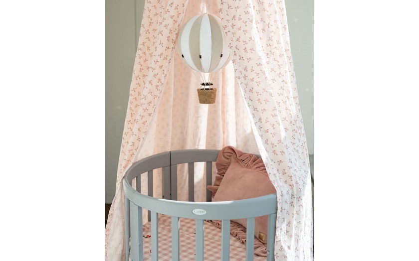 Waldin Łóżeczko Owalne 7w1 - zestaw z pełnym wyposażeniem - obrazek 20