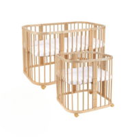 Waldin łóżeczko 7w1 Natural