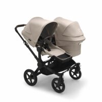 Bugaboo Donkey 5 Duo Black Desert Taupe Desert Taupe