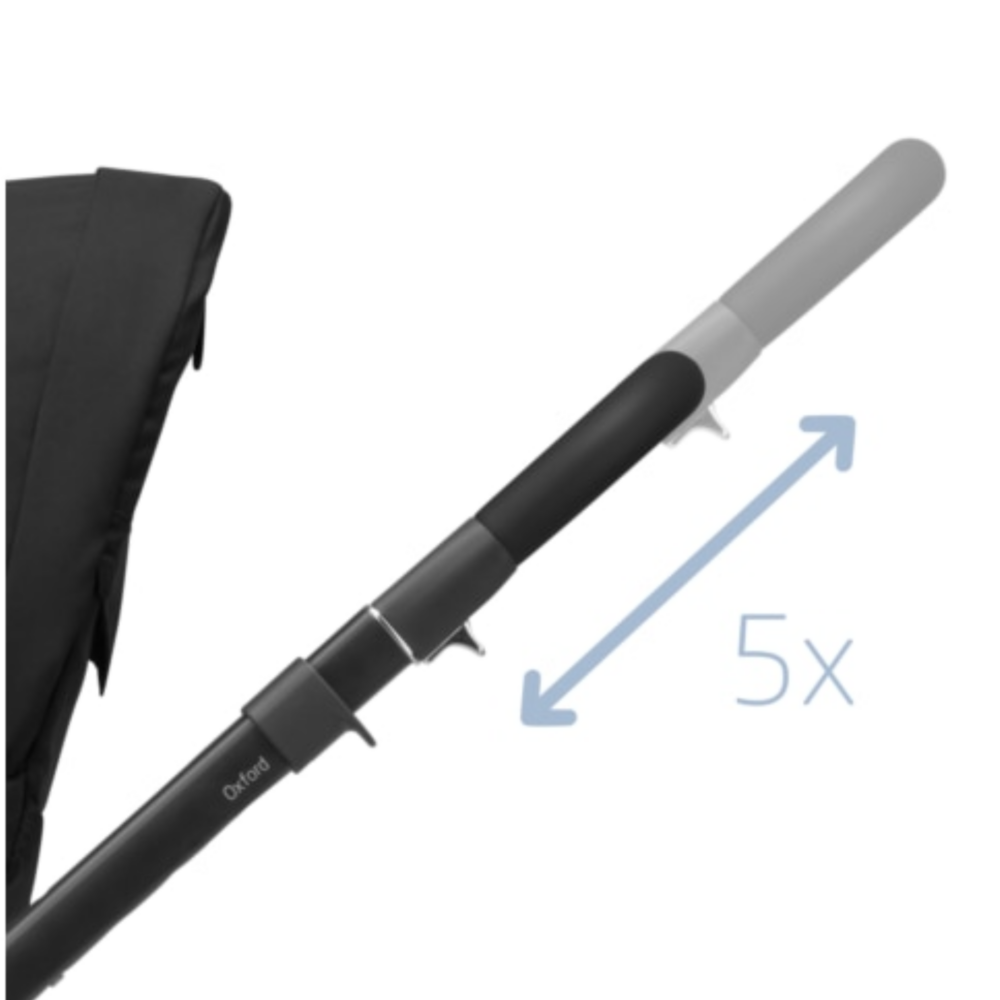 Maxi Cosi Oxford Plus – wózek wielofunkcyjny 4w1 z fotelikiem Maxi Cosi Pebble 360 Pro 2 i bazą FamilyFix 360 Pro - obrazek 12