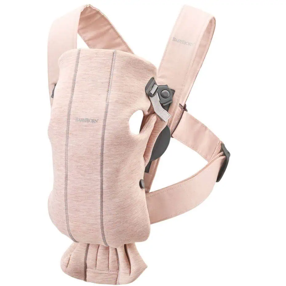Babybjorn Mini 3D Jersey Jasny Róż