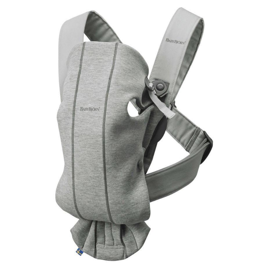 Babybjorn Mini 3D Jersey Jasny Szary
