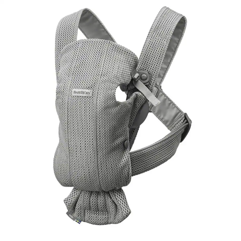 Babybjorn Mini 3D Mesh Szary