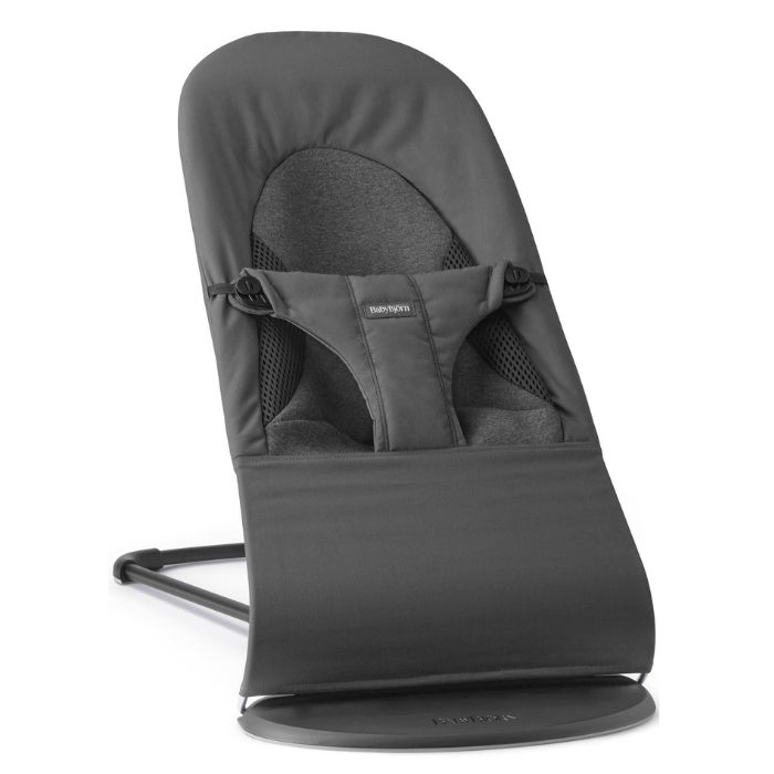 Babybjorn Balance Soft Woven-Jersey Tri Fabric Ciemny Szary