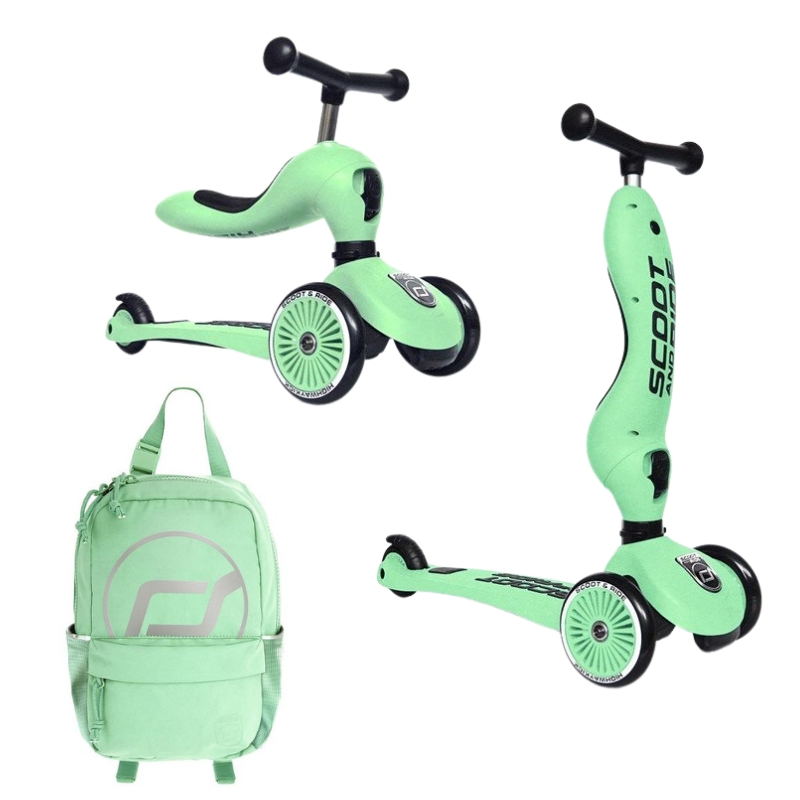 Scoot and Ride Highwaykick 1 – zestaw z plecakiem