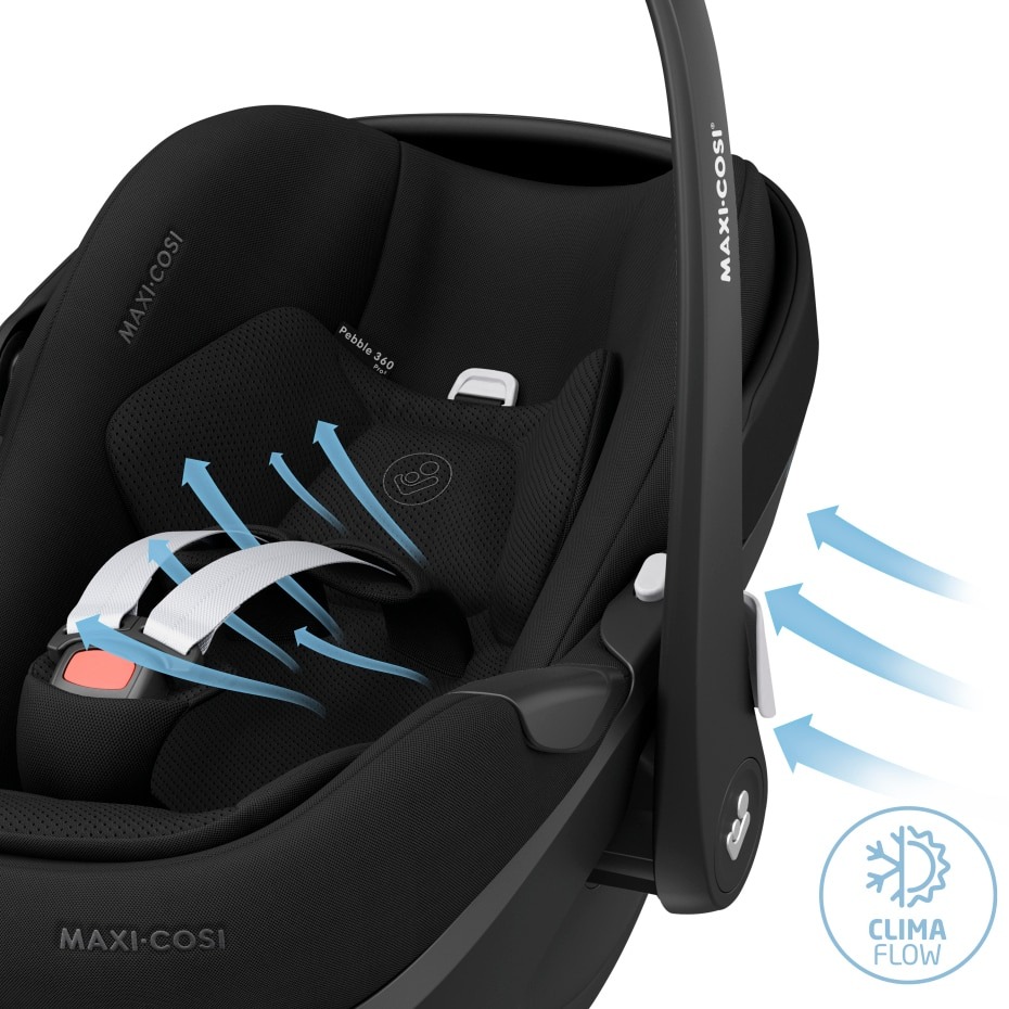 Maxi Cosi Fame – wózek 4w1 z fotelikiem Maxi Cosi Pebble 360 Pro 2 i bazą Maxi Cosi Familyfix 360 Pro - obrazek 24