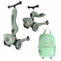 Scoot and Ride Highwaykick 1 Lifestyle – zestaw z plecakiem