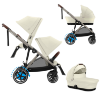 Cybex e-Gazelle S – kompletny wózek bliźniaczy