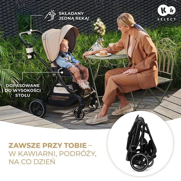 Kinderkraft Yoxi – wózek spacerowy Po Zwrocie - obrazek 12