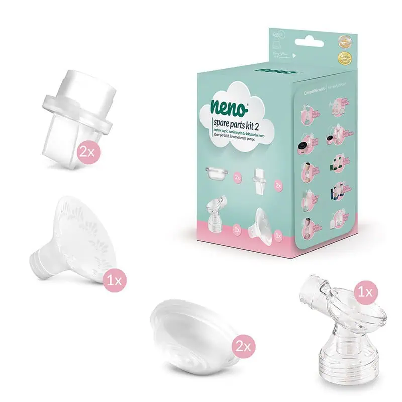 Neno Spare Parts Kit 2 – zestaw części zamiennych do laktatorów