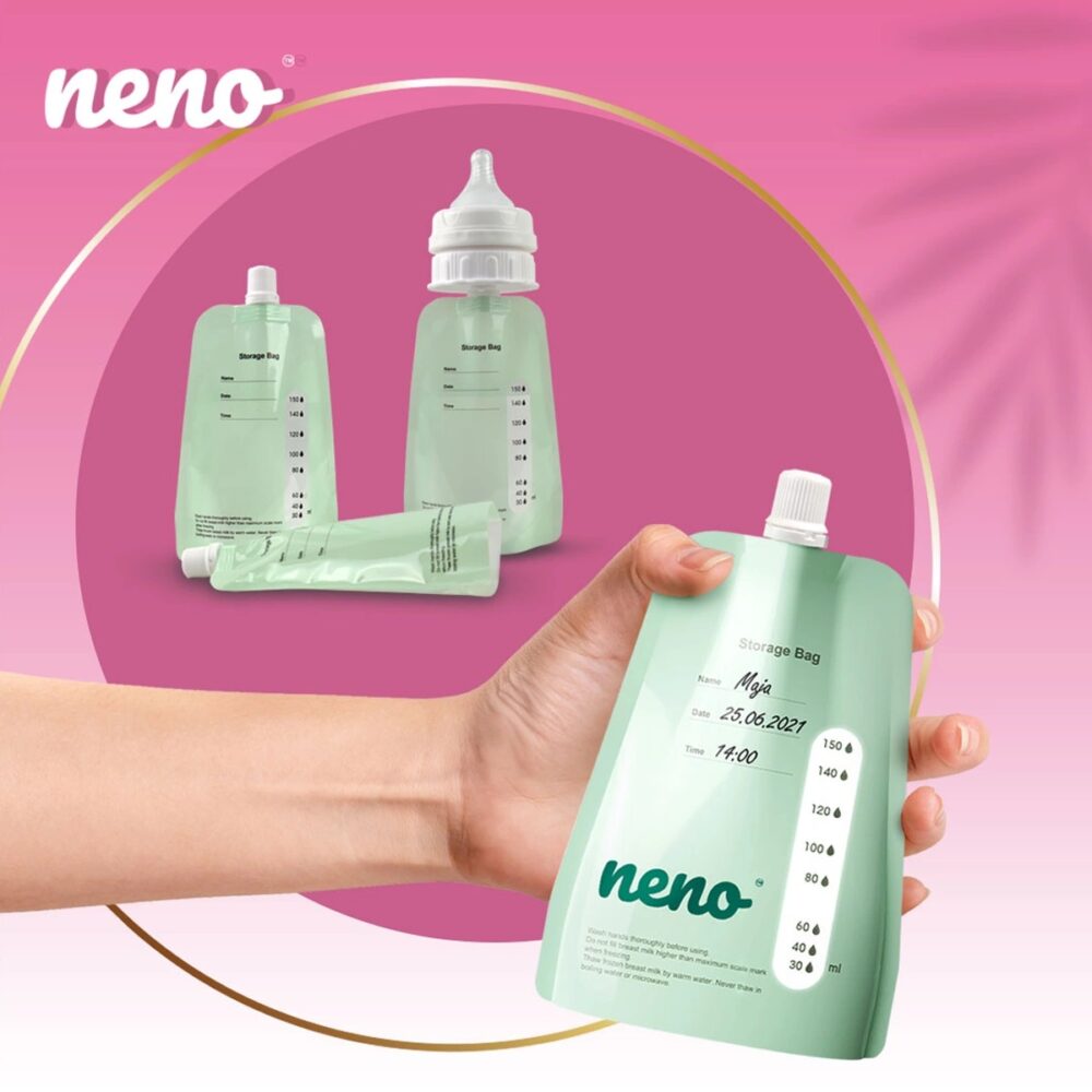 Neno – woreczki z adapterem do mrożenia i przechowywania pokarmu - obrazek 8