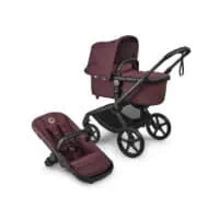 Bugaboo Fox 5 Renew Black Dark Cherry Komplet z Budką