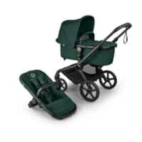 Bugaboo Fox 5 Renew Black Fern Green Komplet z Budką
