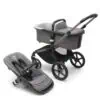 Bugaboo Fox 5 baza + stelaż Graphite Grey Melange