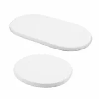 Waldin zestaw bawełnianych prześcieradeł do owalnego łóżeczka 7w1