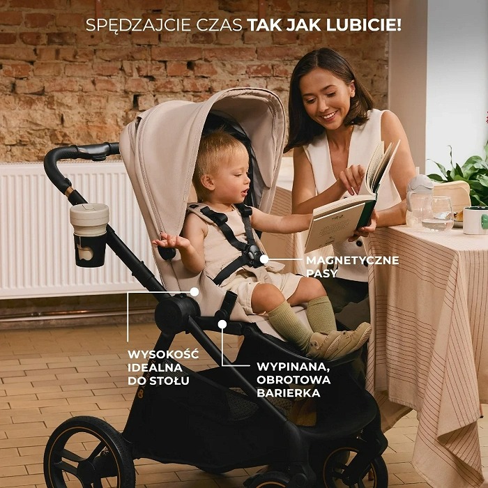 Kinderkraft Nea 2 – wielofunkcyjny wózek 4w1 z fotelikiem Maxi Cosi Pebble 360 Pro 2 i bazą Maxi Cosi FamilyFix 360 Pro - obrazek 36