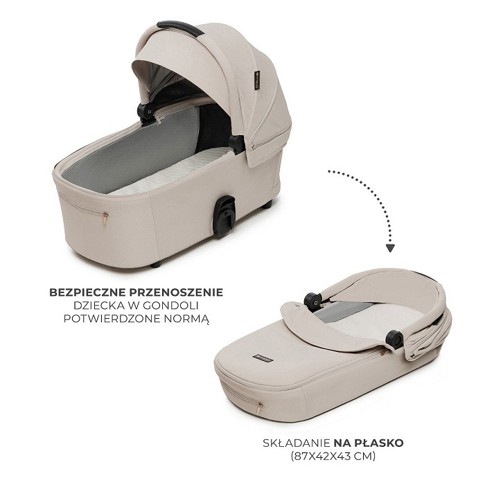 Kinderkraft Nea 2 – wielofunkcyjny wózek 4w1 z fotelikiem Maxi Cosi Pebble 360 Pro 2 i bazą Maxi Cosi FamilyFix 360 Pro - obrazek 8