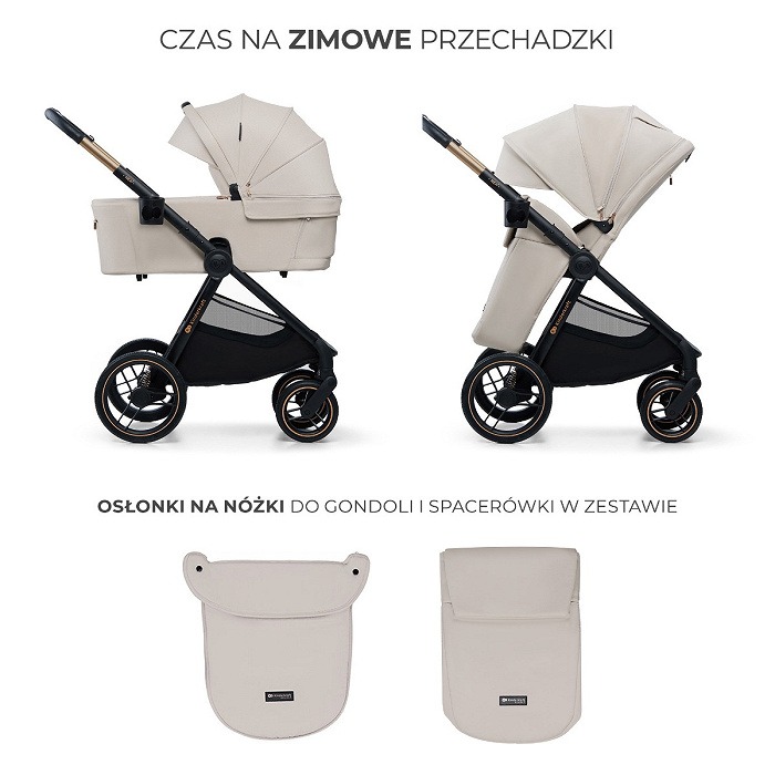 Kinderkraft Nea 2 – wielofunkcyjny wózek 4w1 z fotelikiem Maxi Cosi Pebble 360 Pro 2 i bazą Maxi Cosi FamilyFix 360 Pro - obrazek 11
