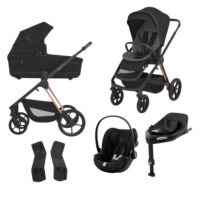Espiro Miloo 2024 – wózek 4w1 + fotelik Cybex Cloud G i baza Cybex Base G