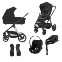 Espiro Miloo – wózek 4w1 + fotelik Cybex Cloud G i baza Cybex Base G