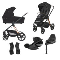 Espiro Miloo 2024 – wózek 4w1 + fotelik Cybex Cloud T i baza Cybex Base T