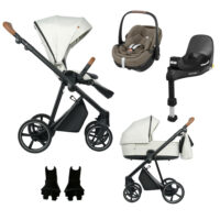 Roan Ivi 2.0 4w1 z fotelikiem Maxi Cosi Pebble 360 Pro 2 + baza Maxi Cosi FamilyFix 360 Pro