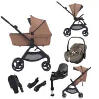 Anex IQ – wózek wielofunkcyjny 4w1 + fotelik Maxi Cosi Pebble 360 Pro 2 i baza Maxi Cosi FamilyFix 360 Pro