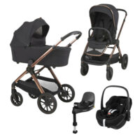 Espiro Code - wielofunkcyjny wózek 4w1 z fotelikiem Maxi Cosi Pebble 360 Pro 2 i bazą FamilyFix 360 Pro