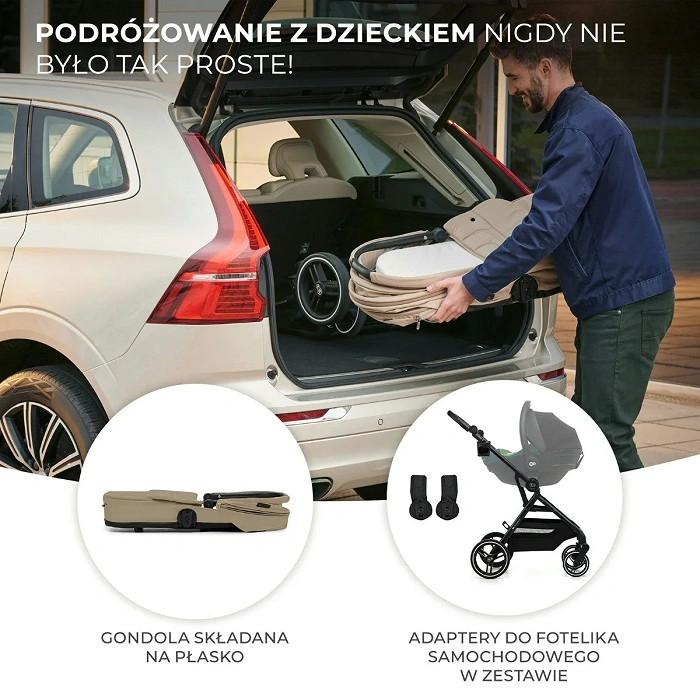 Kinderkraft Yoxi – wózek 2w1 - obrazek 18