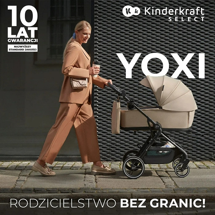 Kinderkraft Yoxi – wózek 2w1 - obrazek 6